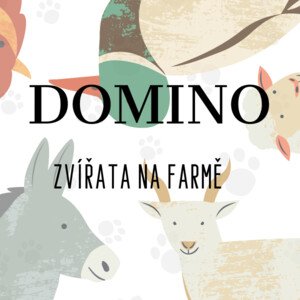 DOMINO - ZVÍŘATA NA FARMĚ