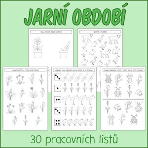 Jaro - Pracovní listy