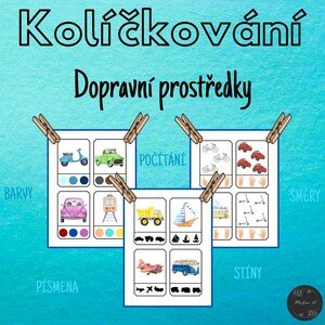 Dopravní prostředky, kolíčkování