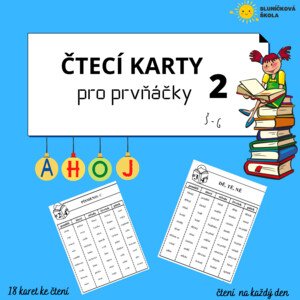 ČTECÍ KARTY pro prvňáčky 2