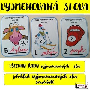 Vyjmenovaná slova - řady 