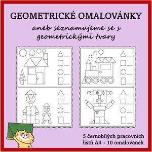 Geometrické omalovánky