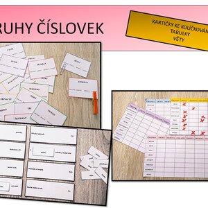 Druhy číslovek