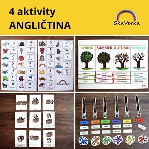 4 aktivity ANGLIČTINA