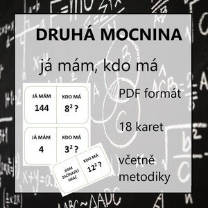 DRUHÁ MOCNINA - já mám, kdo má