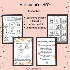  Soubor Her Velikonoce Pečení Beránka A Pexeso Zajíci