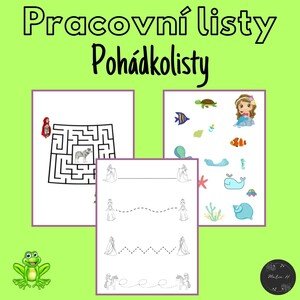 Pohádkolisty, pracovní listy