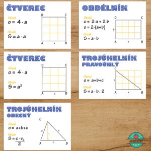 Obvody a obsahy rovinných obrazců