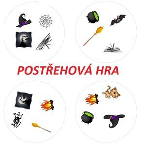 Postřehová hra - čarodějnice