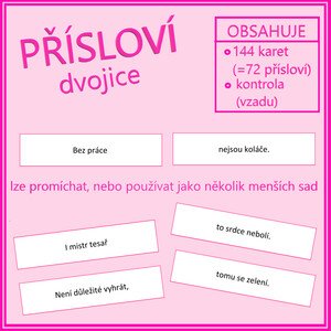 Přísloví - dvojice 
