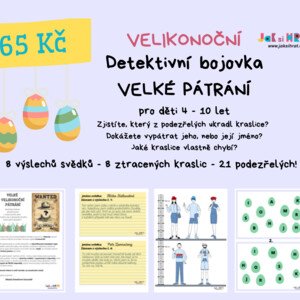 Velké velikonoční pátrání - detektivní bojovka