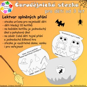 Čarodějnická stezka od 3 let: Lektvar splněných přání
