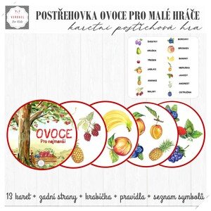 POSTŘEHOVKA OVOCE pro malé hráče