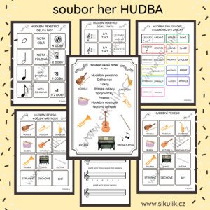 Soubor úkolů a her hudba