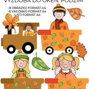 Výzdoba do oken-PODZIM 