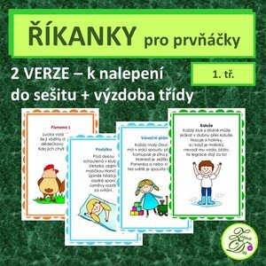Říkanky pro prvňáčky