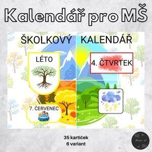 Kalendář pro MŠ
