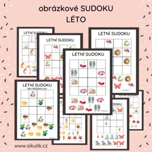 OBRÁZKOVÉ SUDOKU LÉTO