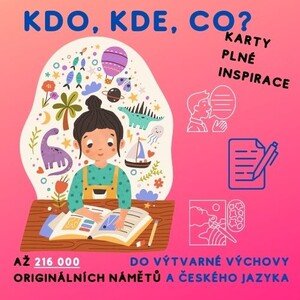 Kdo, kde, co – karty plné inspirace do hodin VV i ČJ