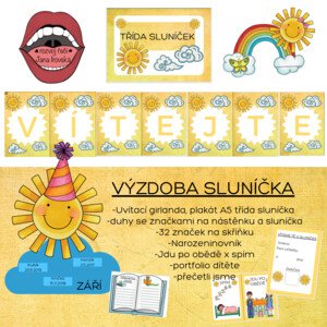 VÝZDOBA DO MŠ-SLUNÍČKA