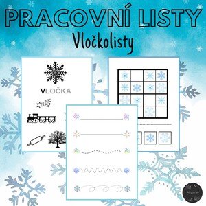 Vločkolisty, pracovní listy