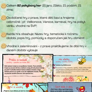 84 Pohybových her + Zdarma ranní pozdravy