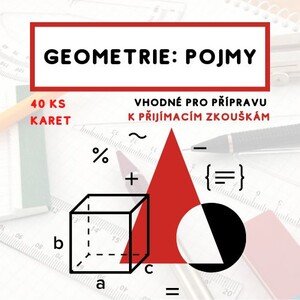 Geometrické pojmy (opakování k přijímačkám formou kartiček)