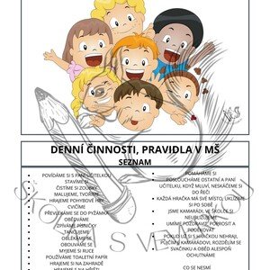 DENNÍ REŽIM A PRAVIDLA V MŠ