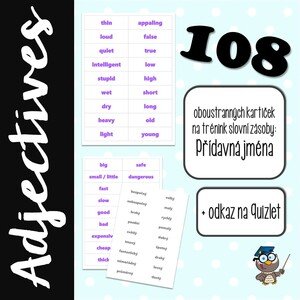 Adjectives - Přídavná jména
