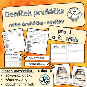 Deníček pro prvňáčka - druháčka