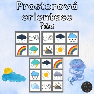 Počasí, prostorová orientace