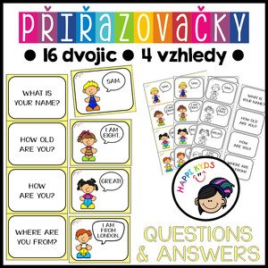 Přiřazovačky - QUESTIONS & ANSWERS