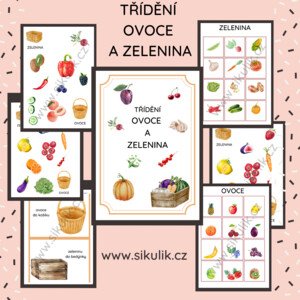 TŘÍDĚNÍ OVOCE A ZELENINA
