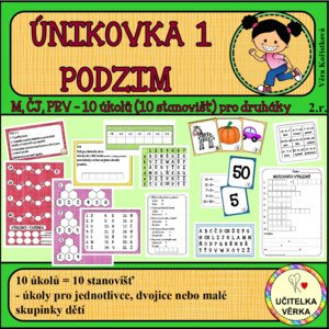 ÚNIKOVKA 1 – PODZIM – pro druháky