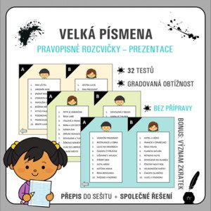 Velká písmena - testy