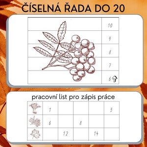 Číselná řada do 20