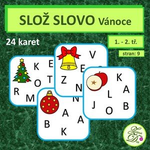 Slož slovo - Vánoce