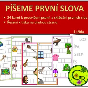 PÍŠEME PRVNÍ SLOVA
