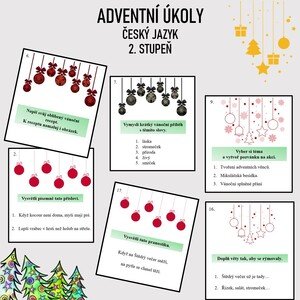 ADVENTNÍ ÚKOLY PRO 2.STUPEŇ 