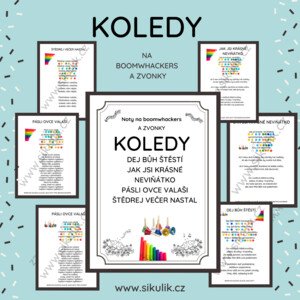KOLEDY na boomwhackers a zvonky