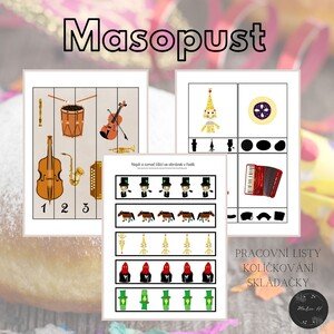 Masopust, soubor aktivit