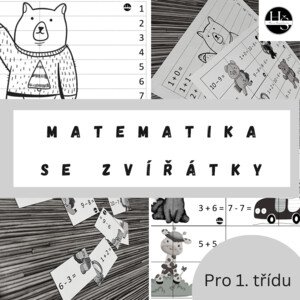 Matematika se zvířátky pro 1. třídu