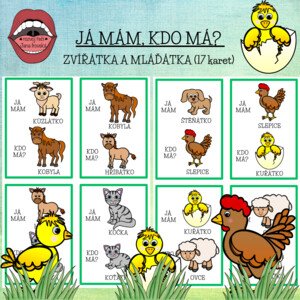 JÁ MÁM, KDO MÁ? ZVÍŘÁTKA A MLÁĎÁTKA