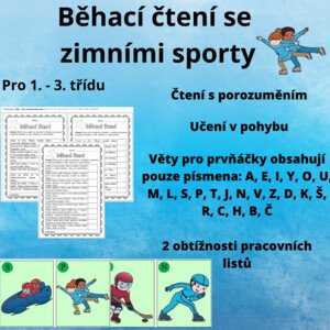 Běhací čtení se zimními sporty