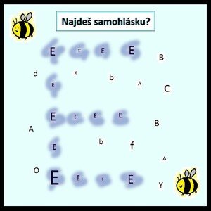 Najdeš samohlásku?