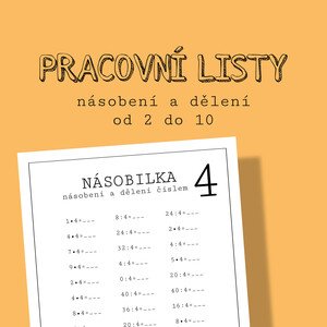 Násobilka - násobení a dělení 2 - 10
