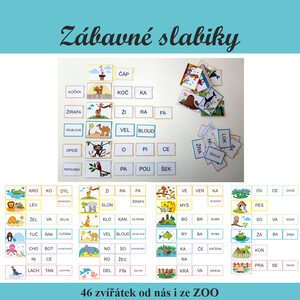Slabiky - zvířátka