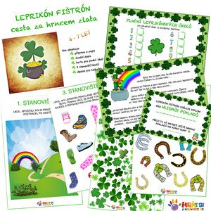 Leprikón Fištrón - cesta za hrncem zlata (bojovka sv. Patrik)