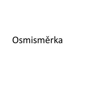 Osmisměrky - vyhledávání slov