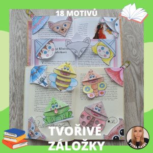 Tvořivé záložky do knih 